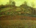 ploughland 1874 Camille Pissarro paysage